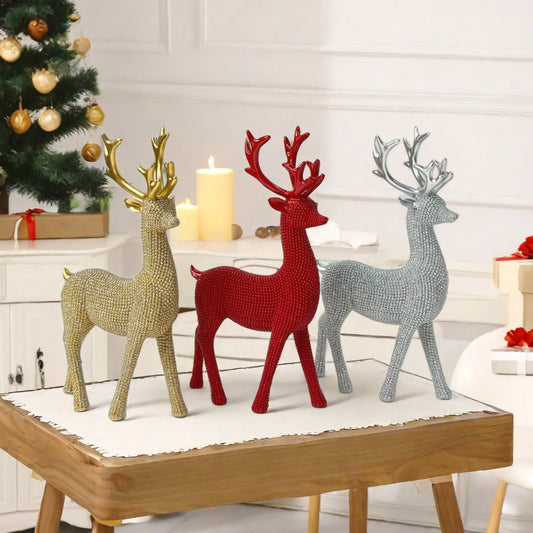 Maison de Noël™ - Décoration Minimaliste de Noël Cerf en Perles