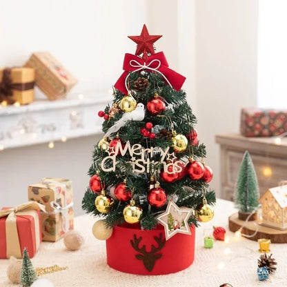 Maison de Noël™ - Sapin de Noël Mini LED avec Décorations Festives