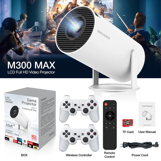 Maison de Noël™ - Projecteur M300Max console de Jeu Vidéo Rétro